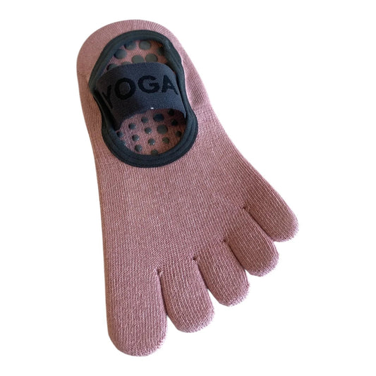 Calcetín con dedos yoga antideslizantes profesionales - Portalyoga