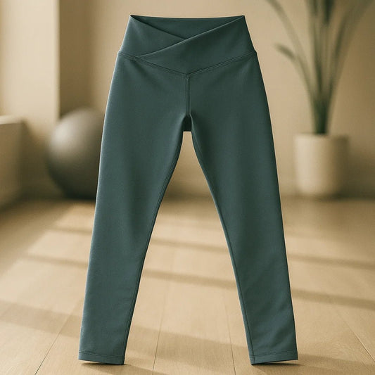 Legging deportivo mujer cintura alta color petróleo – yoga mujer Chile