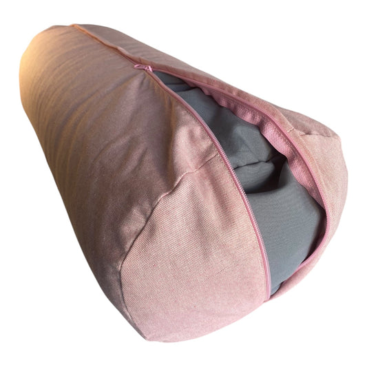 Bolster yoga Meditación - Rosado - Portalyoga