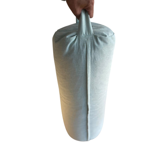 Bolster yoga Meditación - Verde Agua - Portalyoga