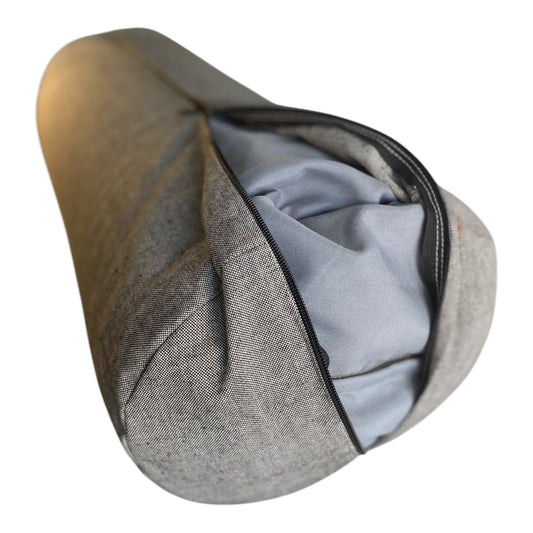 Bolster yoga Meditación - Negro - Portalyoga