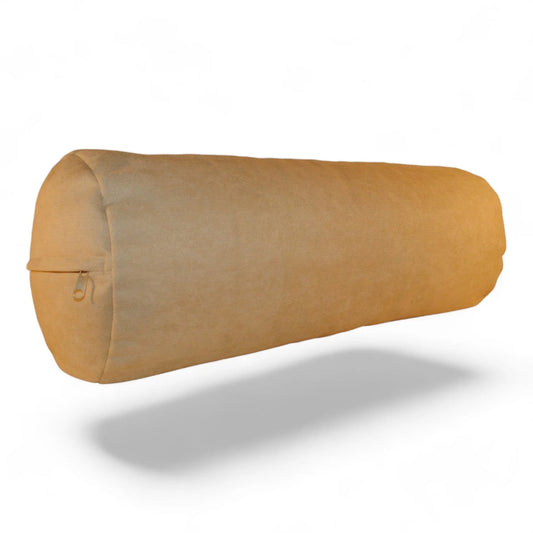 Bolster Yoga Lino Afelpado - Crudo - Portalyoga