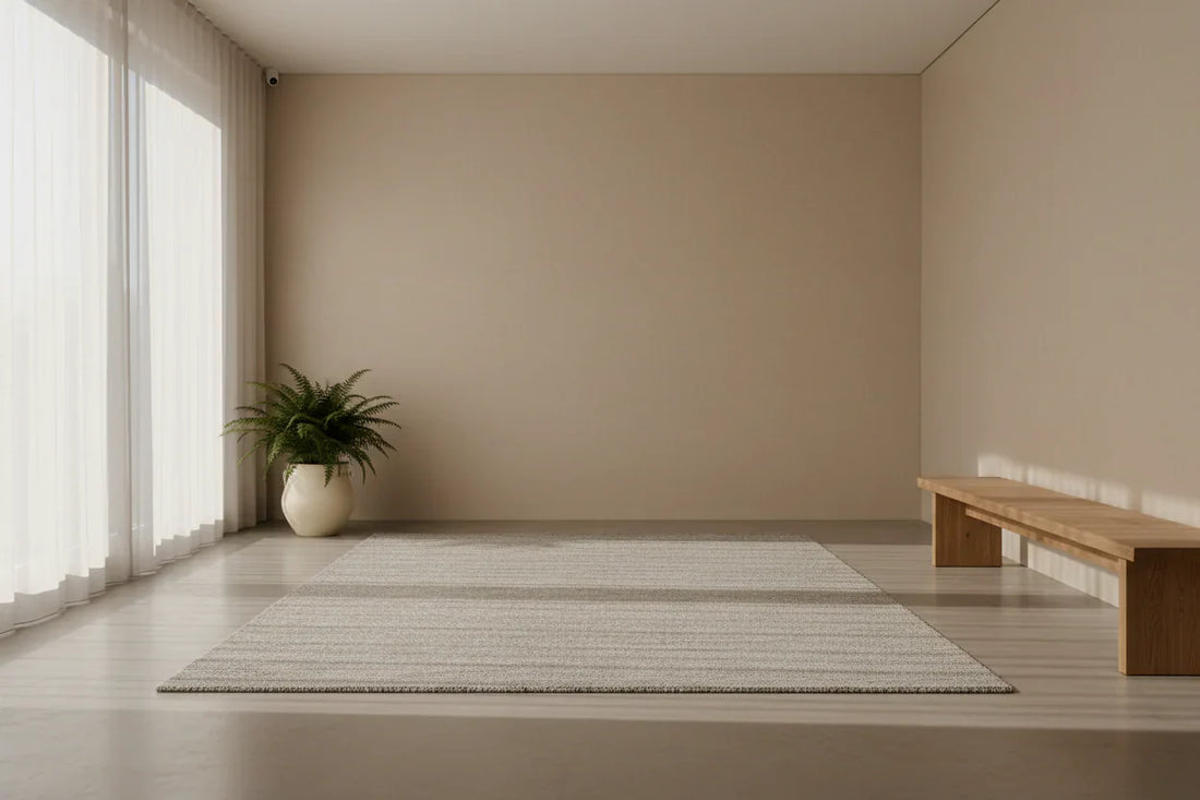 Rincón de meditación sereno con luz suave para yoga consciente y equilibrio emocional