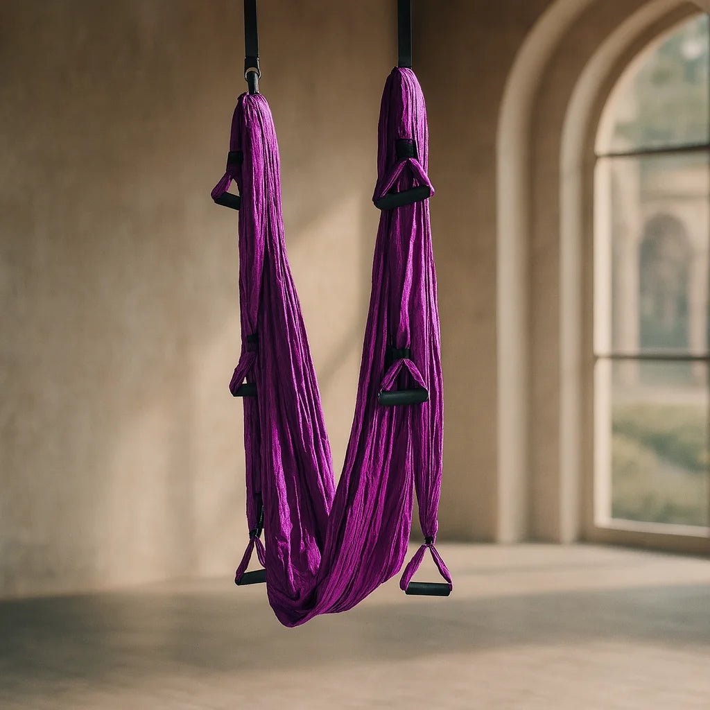 Columpio de Aeroyoga: Equilibrio y Resistencia para una Práctica Fitness Aérea - Portalyoga