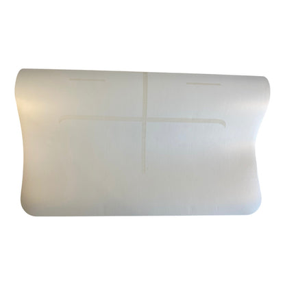 Mat de Yoga Ecológico Crema Extra Largo Antideslizante con Correa y Bolsa de Transporte. - Portalyoga