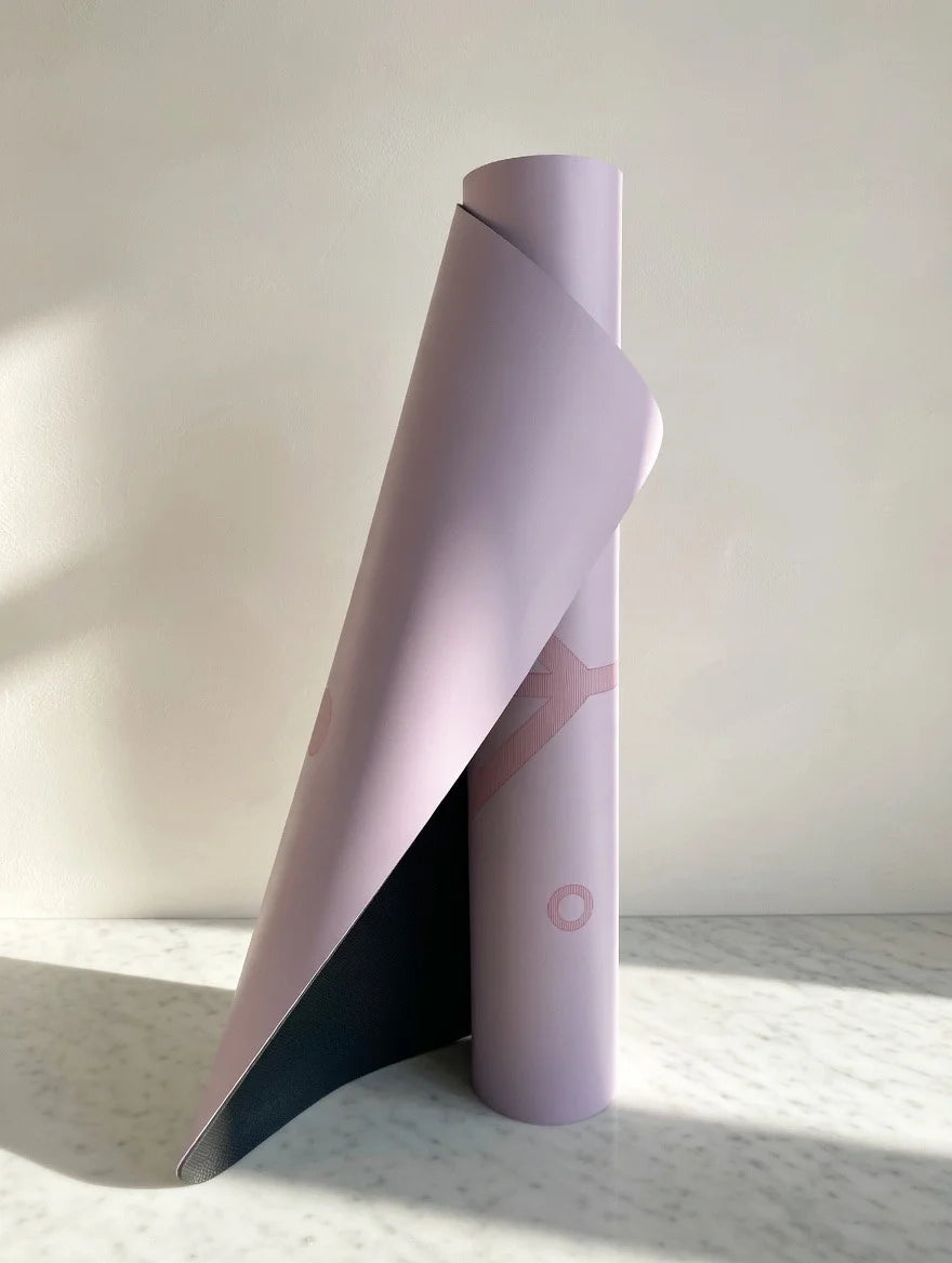 Mat de yoga PU caucho natural rosa 183x68 cm antideslizante – comprar Chile Portalyoga