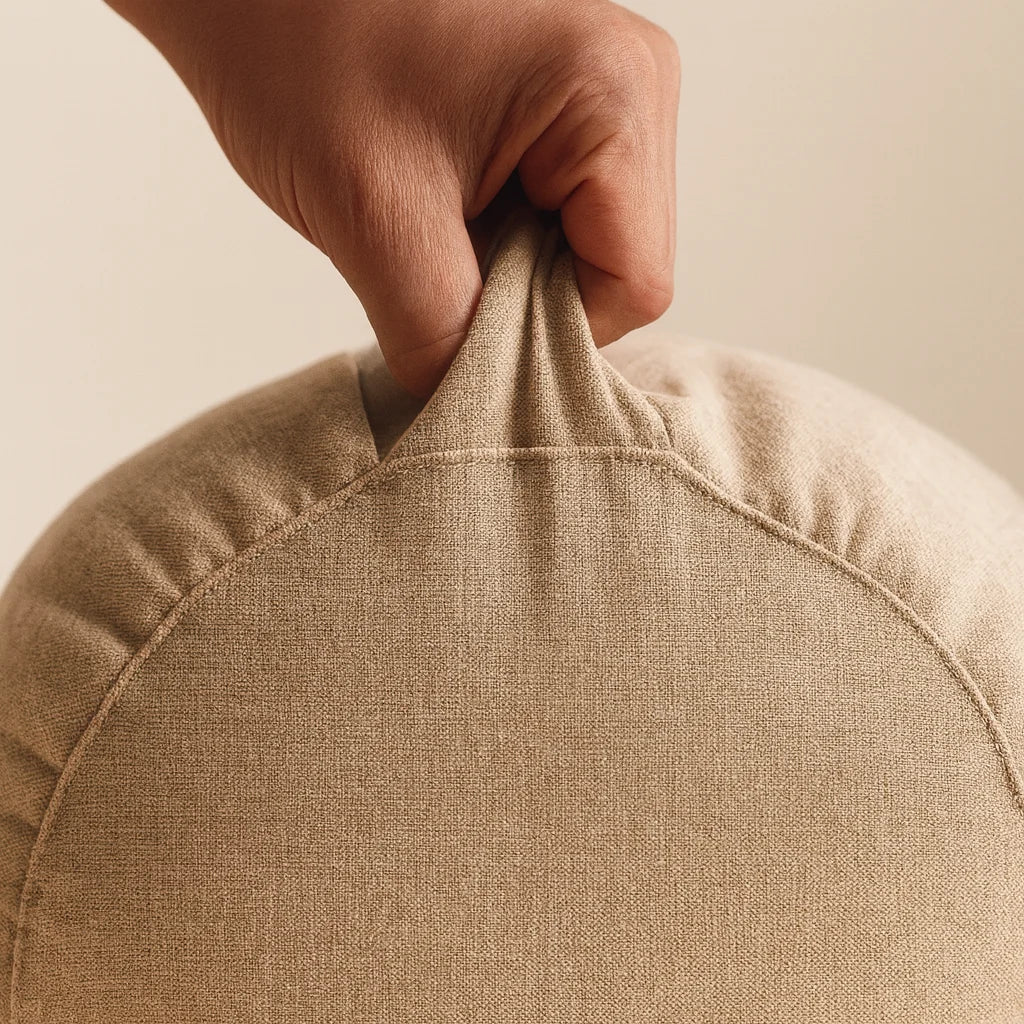 Zafu Beige: ¡Postura perfecta en yoga y meditación! - Portalyoga