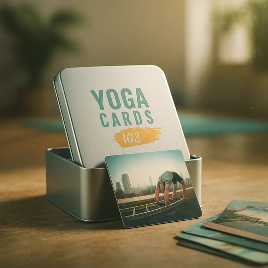 Yoga Cards 108 cartas de yoga asanas y secuencias Ashtanga Chile.