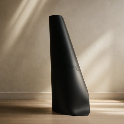 Mat de yoga Pu - Caucho Negro: Mantén postura con estilo y sin deslizarte - Portalyoga