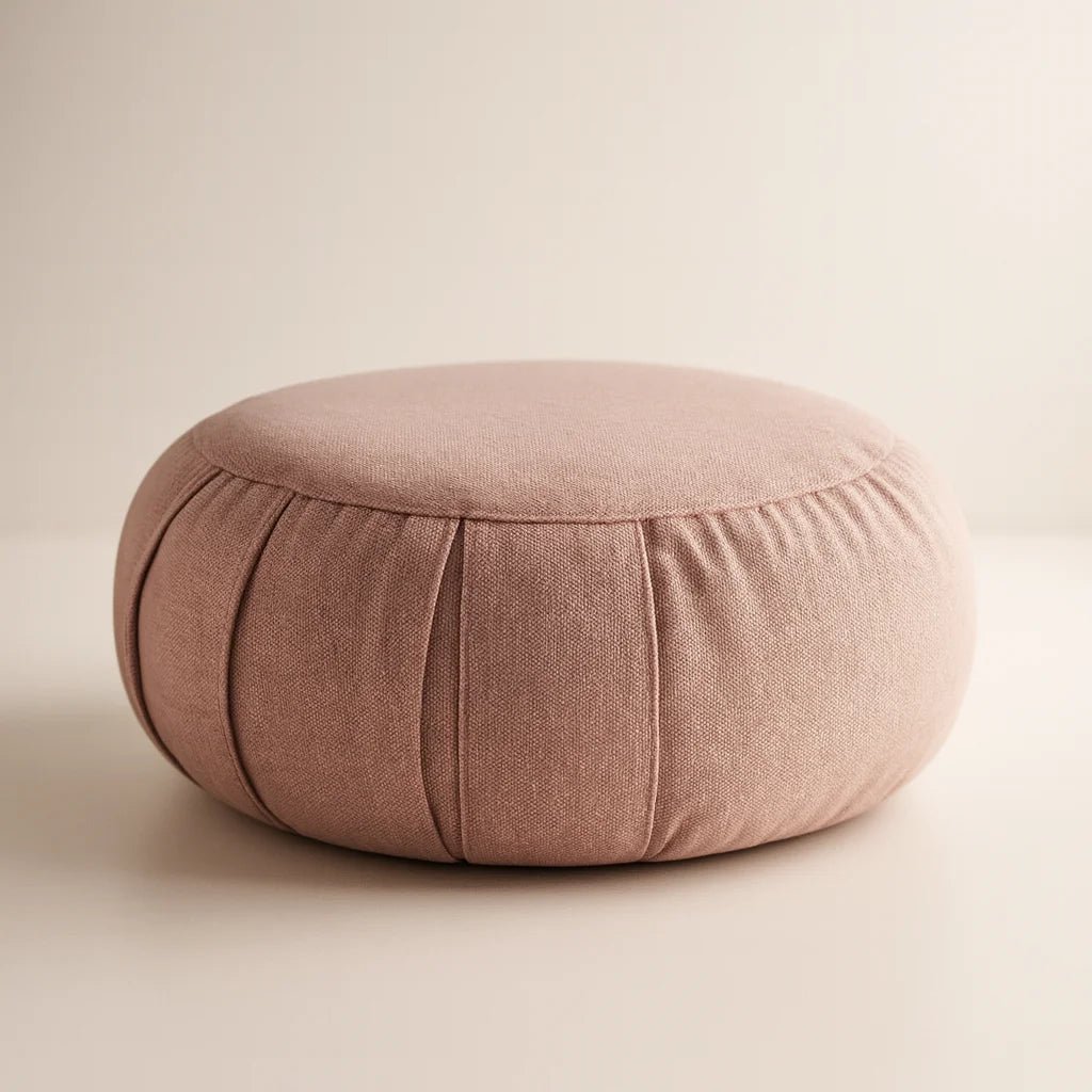 Zafu Yoga Meditación Rosado: Postura perfecta y sin resbalar - Portalyoga