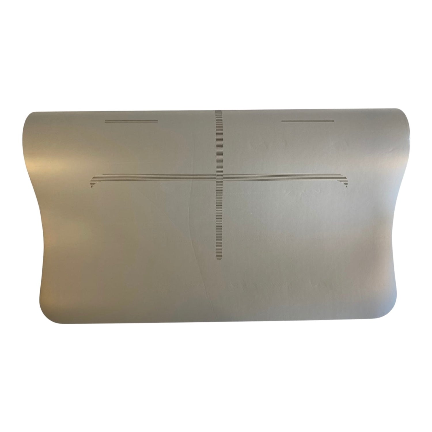 Mat de Yoga Ecológico Beige Extra Largo Antideslizante con Correa y Bolsa de Transporte. - Portalyoga