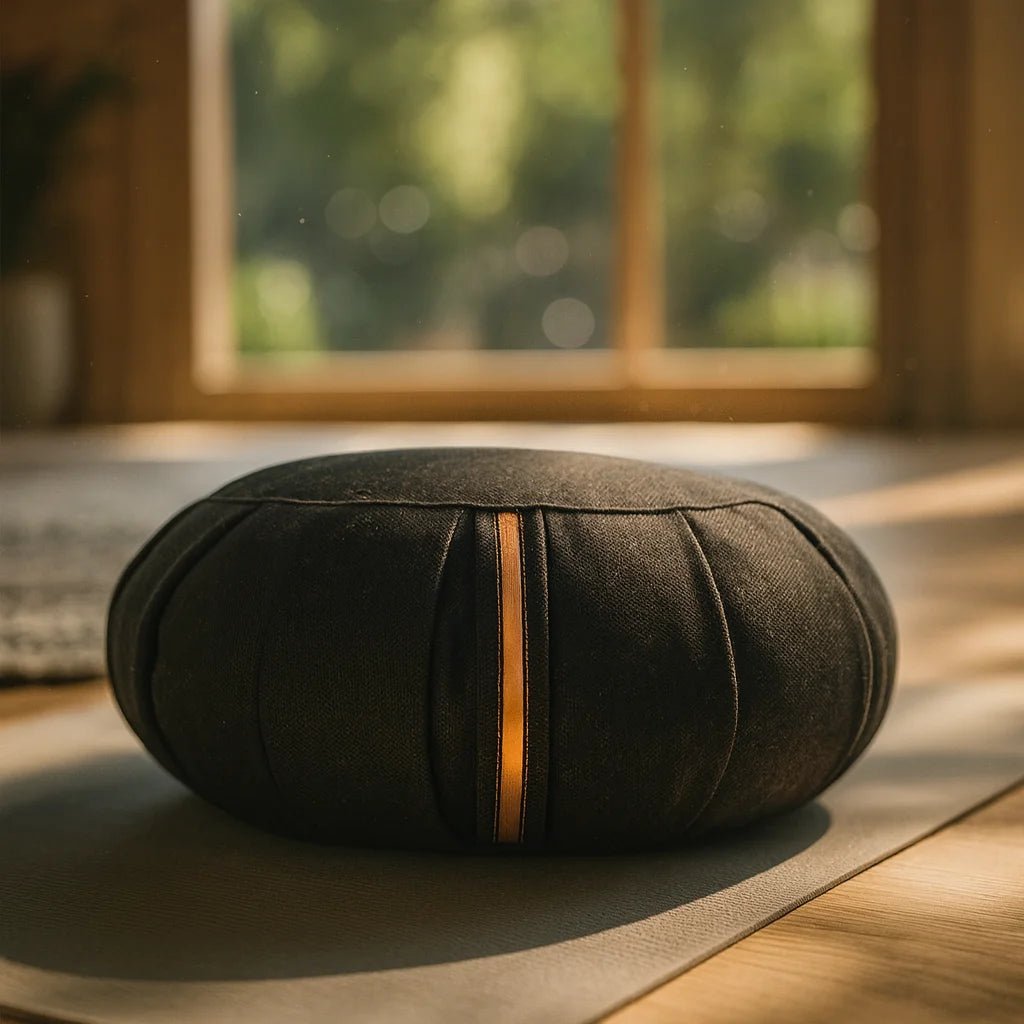 Zafu Clasico Ecosostenibles - Negro Ecofriendly - Portalyoga