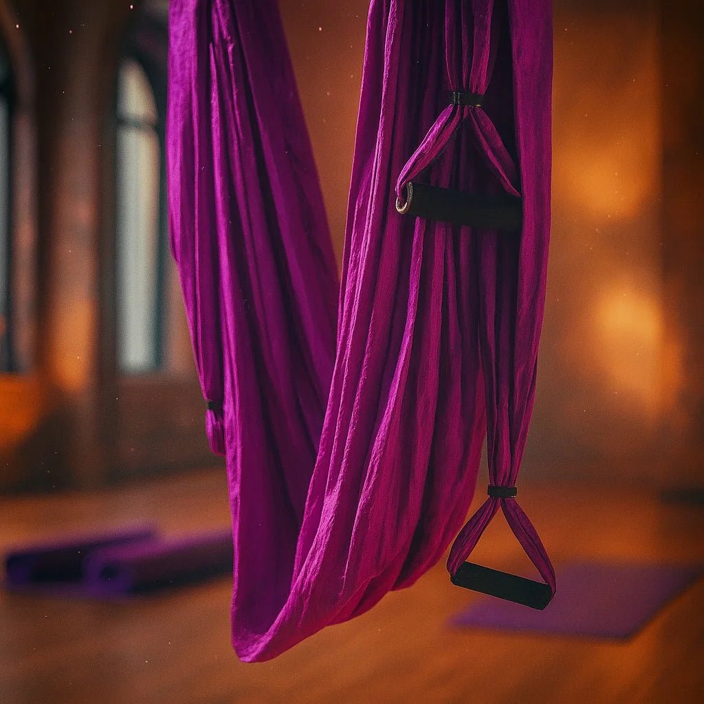 Columpio de Aeroyoga: Equilibrio y Resistencia para una Práctica Fitness Aérea - Portalyoga