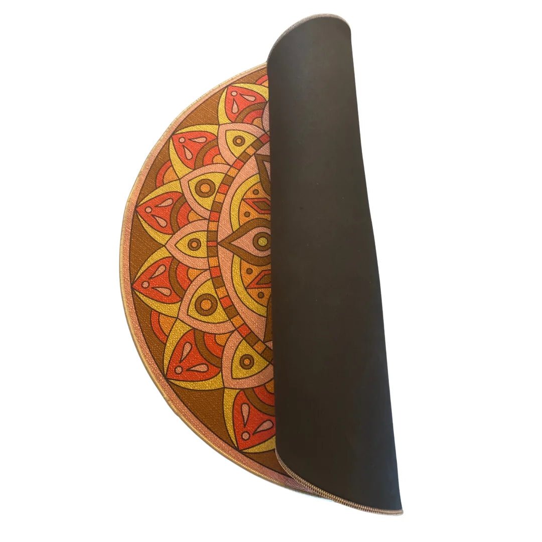 Mat Redondo Meditación Mandala - Portalyoga