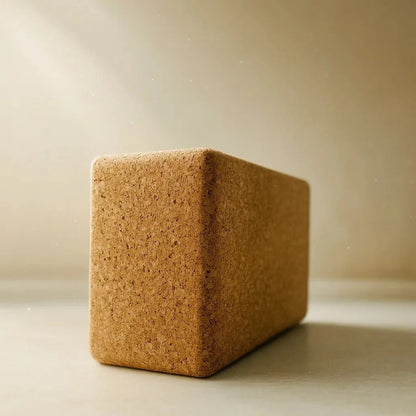 Yoga Block Eco - Friendly de Corcho: Estabilidad y Seguridad - Portalyoga
